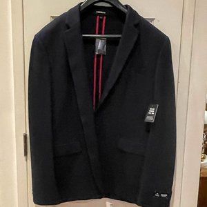 Dark Navy Express Suit Jacket Extra Slim Luxe Comfort size 44R New With Tags
